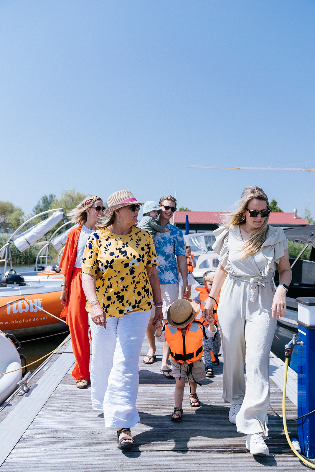 Almere gezien vanaf het water