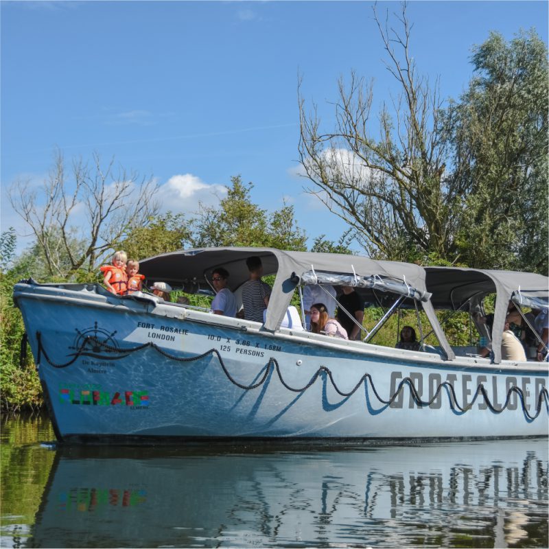 Gasten op de Grote Sloep